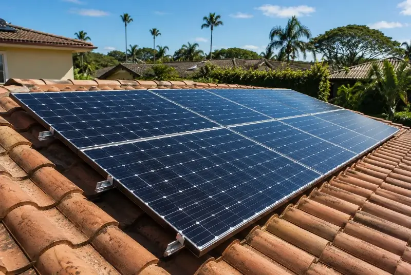 Installation de panneaux solaires à Collonges-sous-Salève